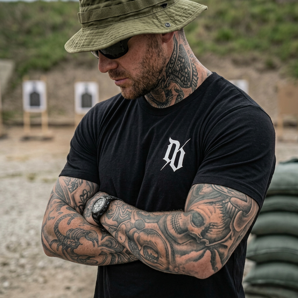 DO monogram tee — range
